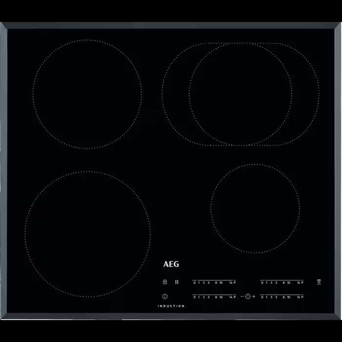Поверхность индукционная AEG IKB 64413IB Hob2Hood 5000 черный фото