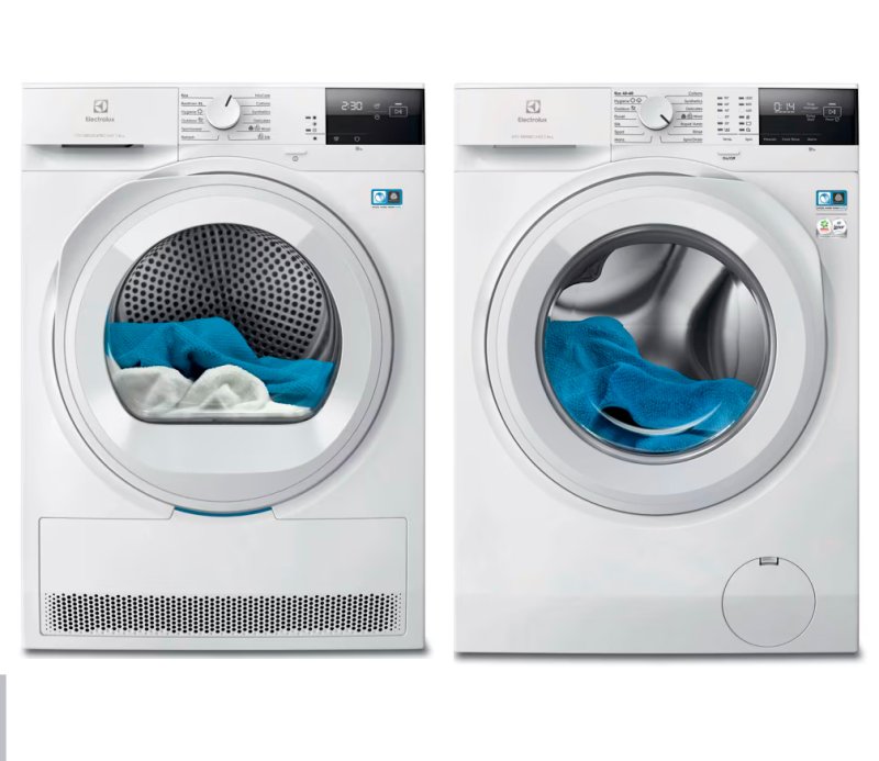 Комплект стиральной и сушильной машины Electrolux EW6F2281E + EW7D283VE фото