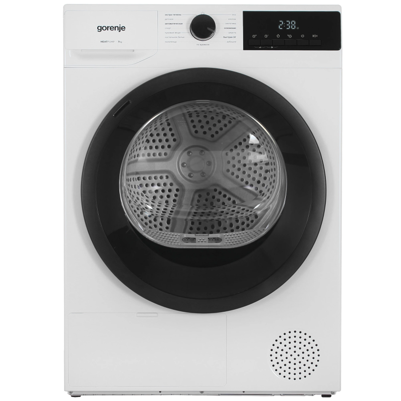 Сушильная машина Gorenje D2HNE7E 7 kg с тепловым насосом фото