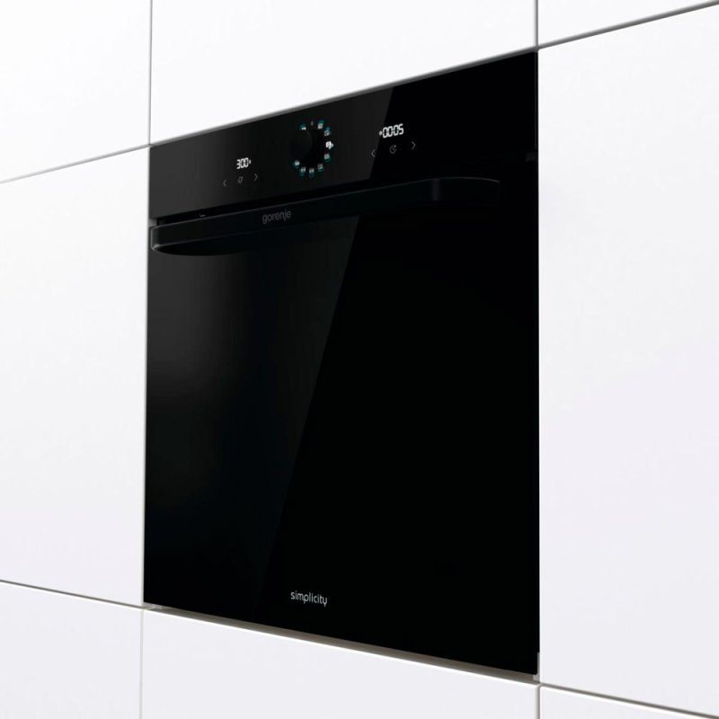 Духовой шкаф Gorenje BOS6737SYB черный фото