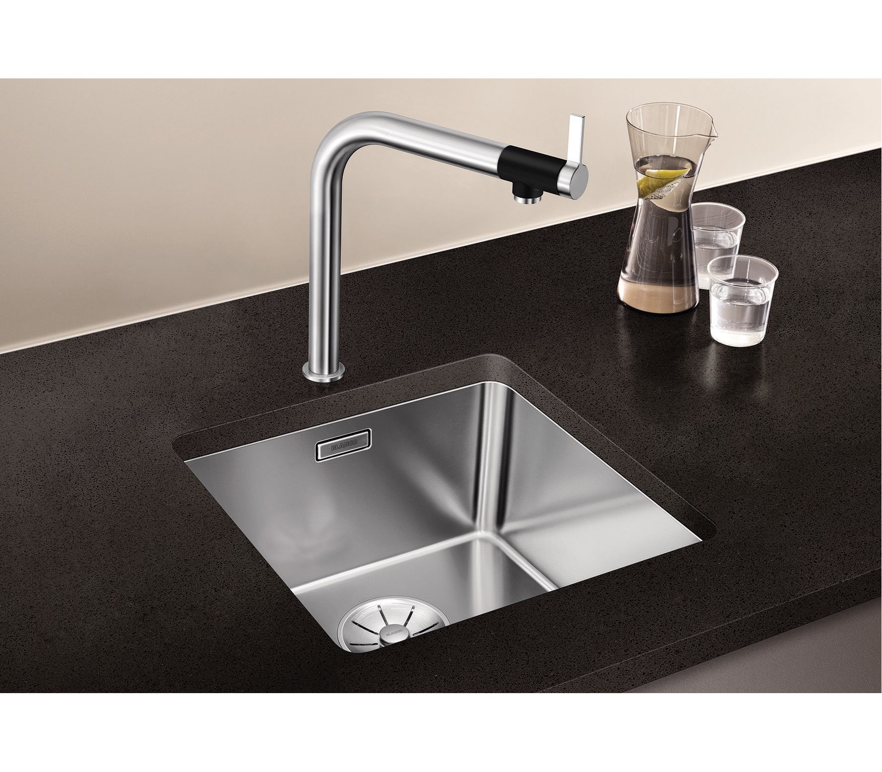 Мойка Blanco Andano 400-U нерж. сталь зеркальная полировка InFino® фото