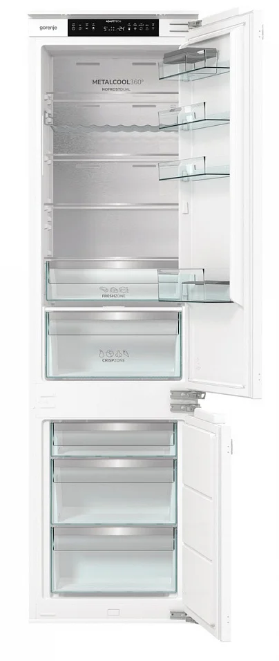 Холодильник Gorenje NRKI519E82WF встр. NoFrost 193см. фото
