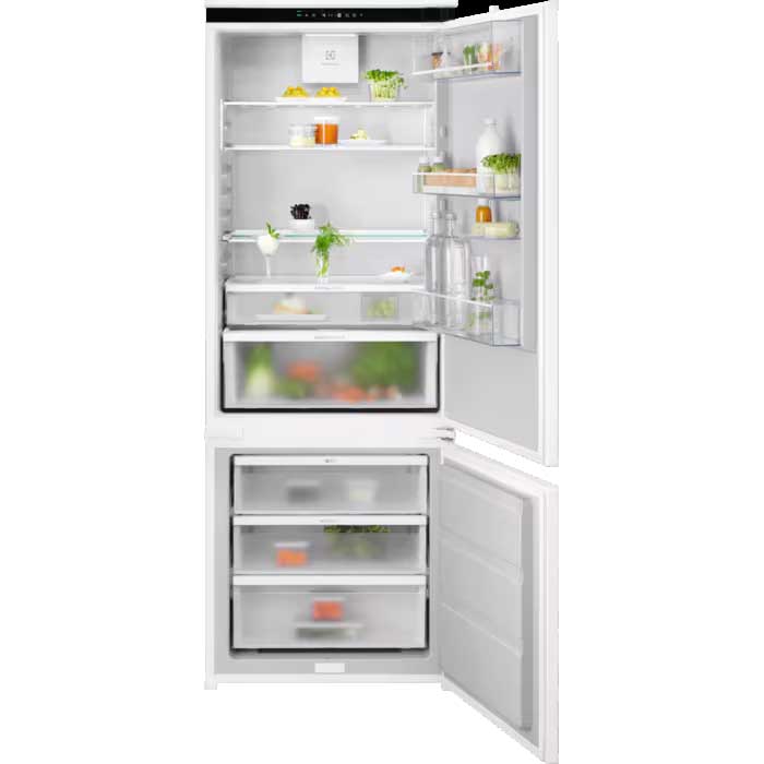 Холодильник Electrolux E7TNGE75S 700 TwinTech NoFrost встр. 188 см фото