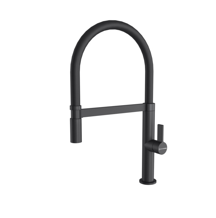 Смеситель KuchenStern Turm-E черный фото