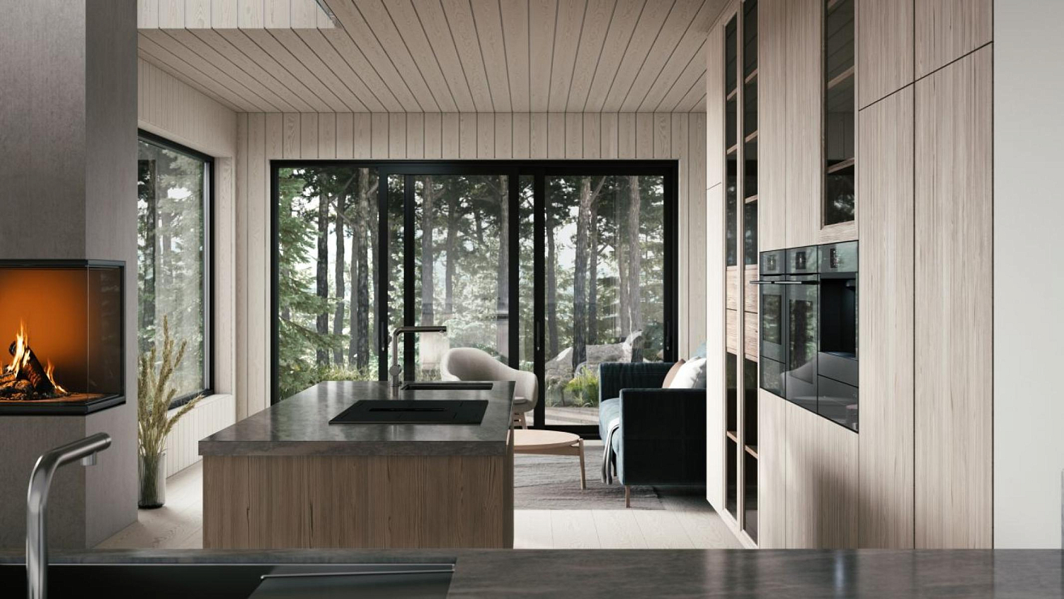 Духовой шкаф Asko OP8678GG Elements серый фото