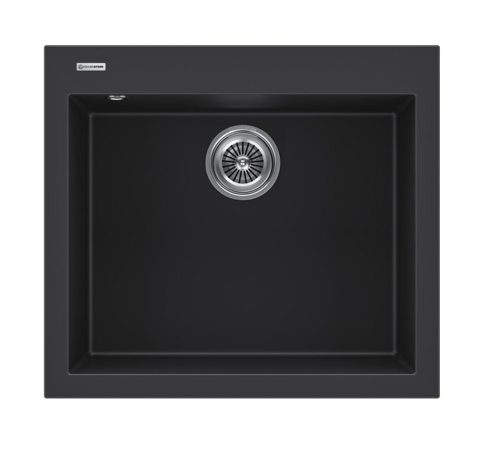 Мойка KuchenStern Oben 60 a-Granit черный фото