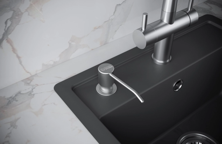 Дозатор KuchenStern Aster нерж. сталь фото