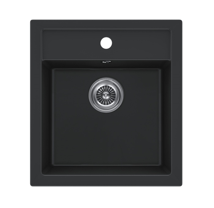 Мойка KuchenStern Top 45 Ku-Granit черный фото