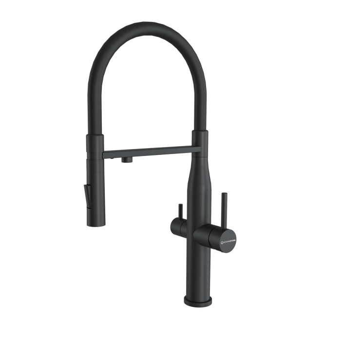 Смеситель KuchenStern Elit-FE черный фото