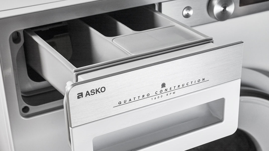 Стиральная машина Asko W7096XW 9 kg 1600 об/мин Auto Dose белый  фото