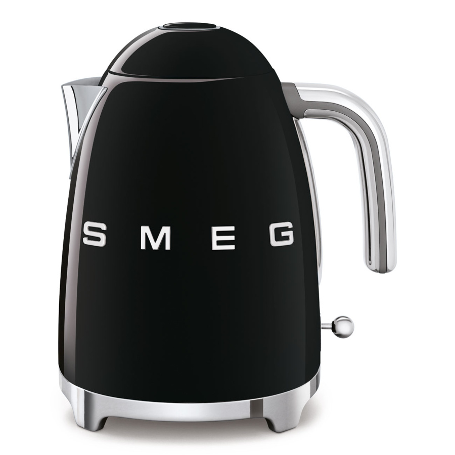 Чайник Smeg KLF03BLEU 1.7 л нерж. сталь черный фото