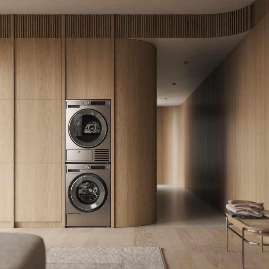 Сушильная машина Asko T509HRT 9 kg с тепловым насосом титан фото