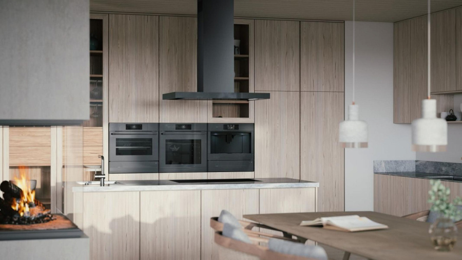 Духовой шкаф Asko OP8678GG Elements серый фото