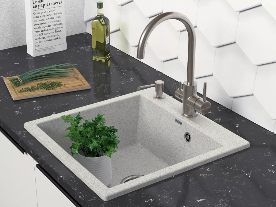 Смеситель Paulmark Essen Es213211-BS брашированная сталь фото