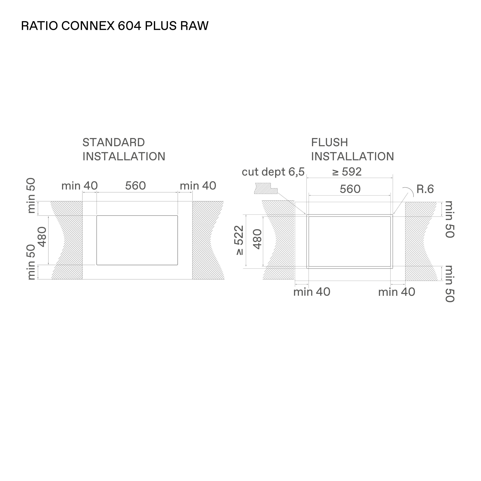 Поверхность индукционная Elica Ratio Connex 604 Plus RAW фото