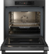 Духовой шкаф Asko OCM66BSH с функцией СВЧ темно серая брашированная сталь фото