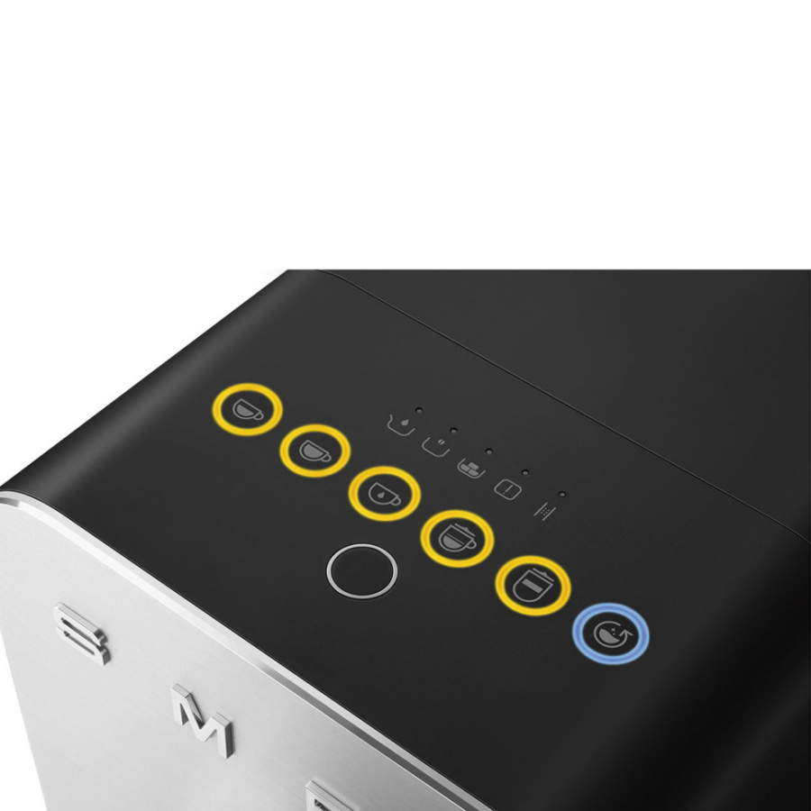 Кофемашина Smeg BCC13BLMEU черный фото