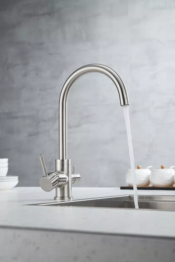 Смеситель Paulmark Essen Es213211-BS брашированная сталь фото