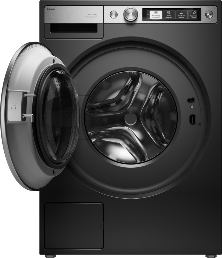 Стиральная машина Asko W7096XG 9 kg 1600 об/мин Auto Dose черный графит фото