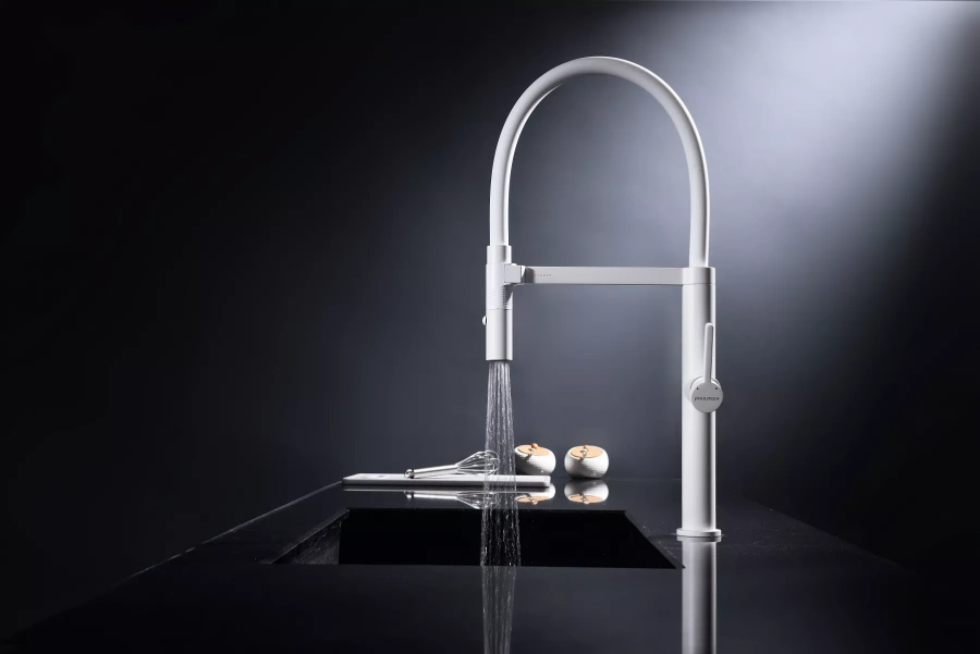 Смеситель Paulmark Leader Le214101-WH белый матовый фото