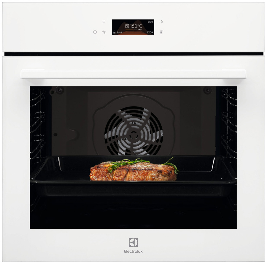 Духовой шкаф Electrolux LOE 8F38V MealAssist 700 белый фото