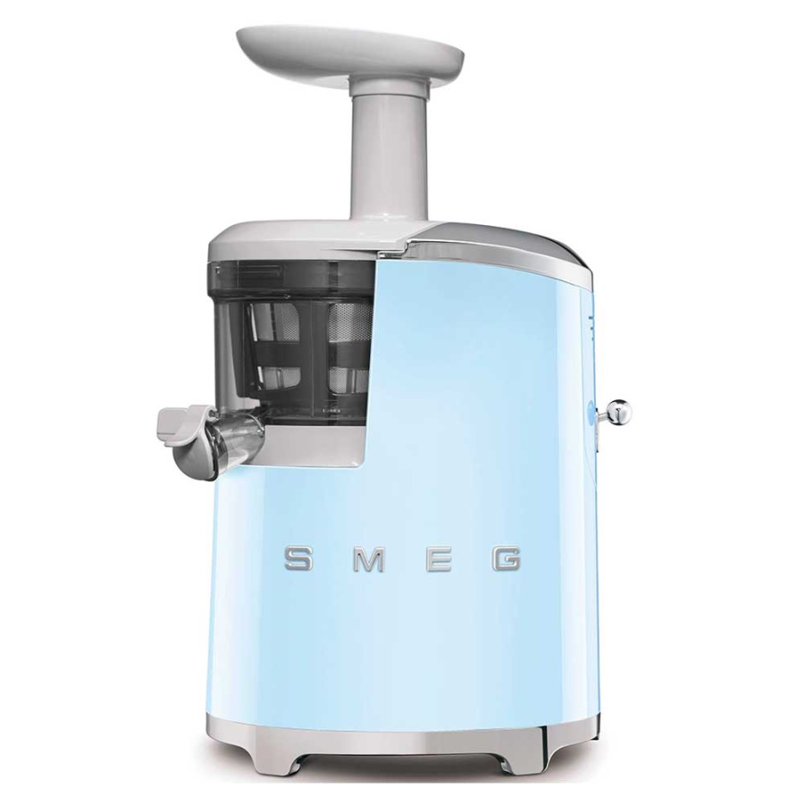 Соковыжималка шнековая Smeg SJF01PBEU пастельный голубой фото