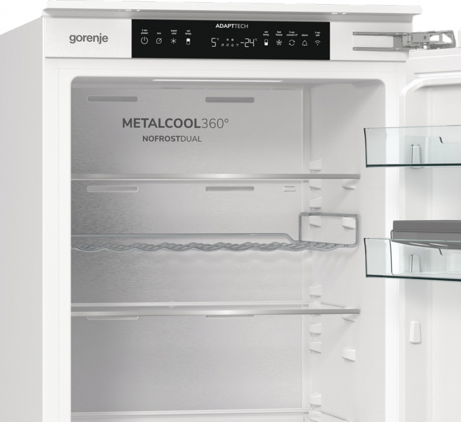 Холодильник Gorenje NRKI517E82WF встр. NoFrost 177 cm фото