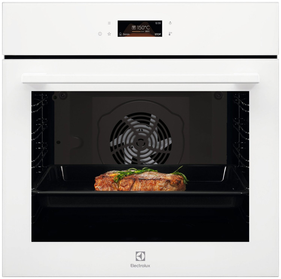 Духовой шкаф Electrolux LOE 8F38V MealAssist 700 белый фото